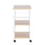 Étagère de poste de travail de chariot de rangement pour four à micro-ondes à 3 niveaux Baker's Rack