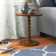 Anguilla Transitional Dia Round Pedestal End Table
