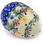 Polish Pottery Egg Figurine