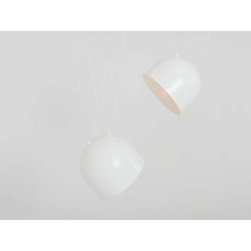 Allan 2 - Light Unique/Statement Pendant, White