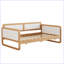 Lit de jour en bois massif Laundeton