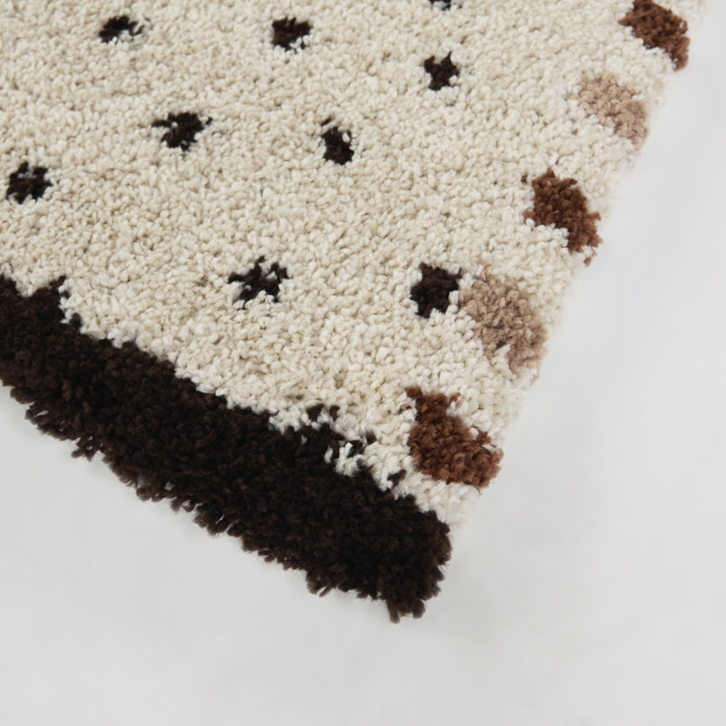 Tapis à poils longs Chesser, Rectangle 5 pi 3 po x 6 pi 12 po