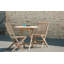 Woehler Round Teak Solid Wood Outdoor Dining Table-27844913