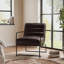  Fierros 62Cm W Faux Leather Armchair-1896600123