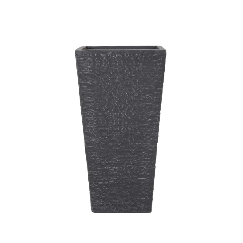 Versatile MgO Planter for Modern Outdoor Spaces with Exceptional Durability, 29.75" H x 15.5" W x 15.5" D