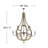 Oceane Twelve-Light Two Tier Candle-Style Chandelier