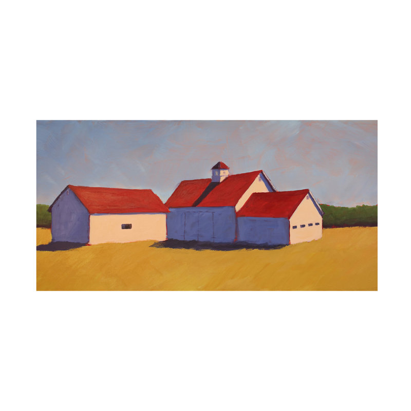 «Barn On The Range I» sur, H 10 po x l 10 po