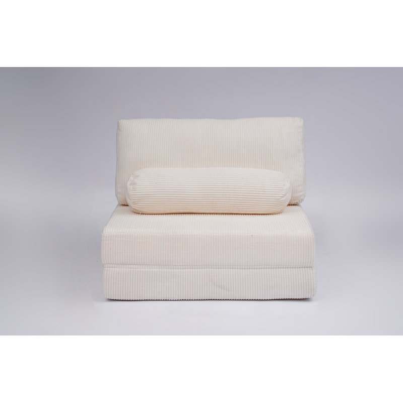 Canapé modulaire pliable avec motif de château, White