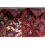 Tapis unique en laine noué à la main New Age Heriz rouge de 5 pi x 6 pi 8 po Nixen