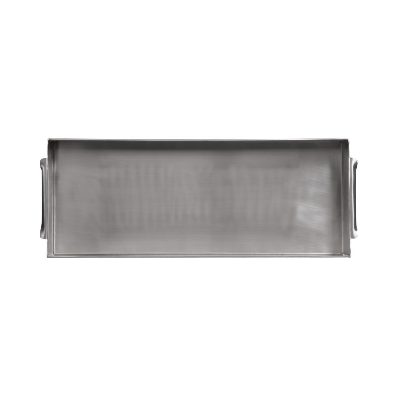 Elite Global Solutions Stainless Steel Tray, 2" H x 15" W x 6" D