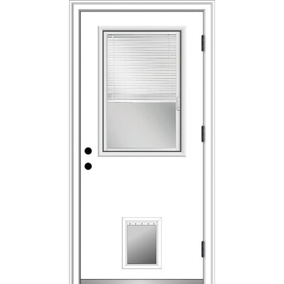 Primed Steel Prehung Front Entry Door -  Verona Home Design, ZZ364816L