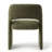 Upholstered Fabric Arm Accent Chair-1408758619