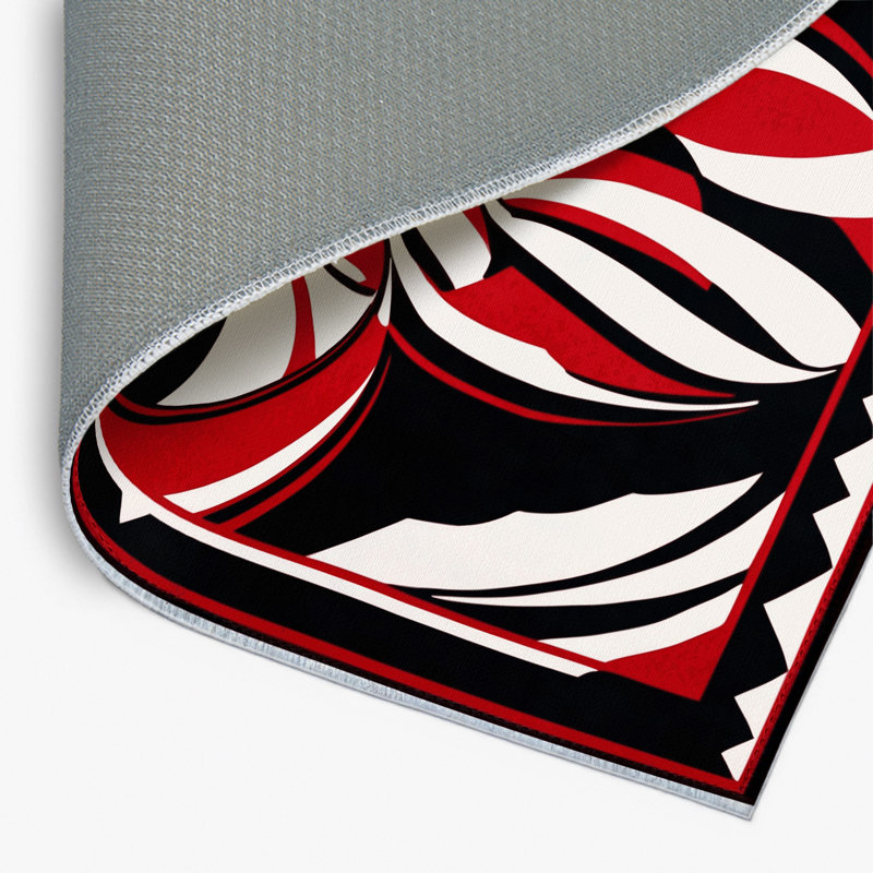Tapis intérieur et extérieur Fiery Ascension, Rectangle 5 pi x 7 pi