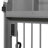 Gurley House Bed with Drawers, Side Bookshelf, LED Lighting & Charging Board-833158359