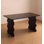 Modern and simple rectangular solid wood dining table