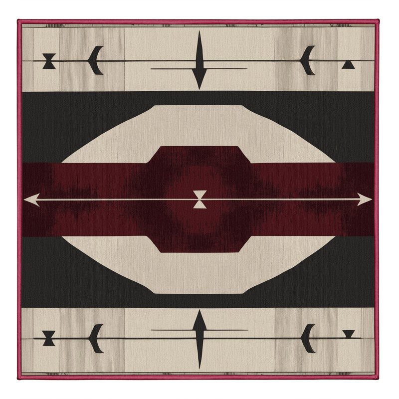 Sovereign Scrolls Rug, Square 3'