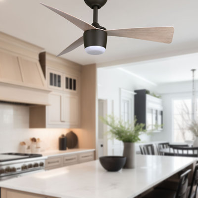 Elavan 36" Led Indoor/outdoor Ceiling Fan