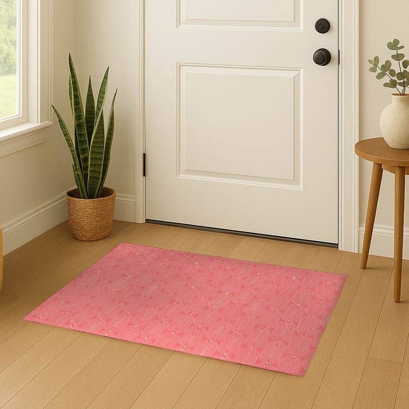 Paillasson Earthy Embrace, Vieux rose, L 84 po x L 60 po