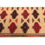 Tapisserie Hylan beige kilim 4 pi 4 po x 6 pi 3 po