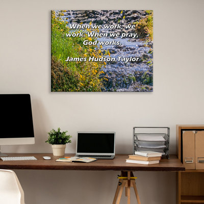 Astoria Grand Gallery Wrapped Canvas By Andrea Koehle Jones: "I’m planting a tree to stand by me when