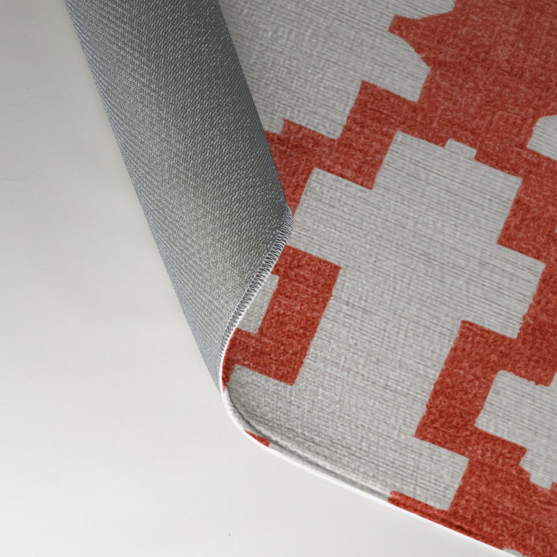 Tapis gris intérieur et extérieur Trellis, Rectangle 5 pi x 7 pi
