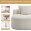 Chaise longue avec assise profonde et 2 coussins-831573161