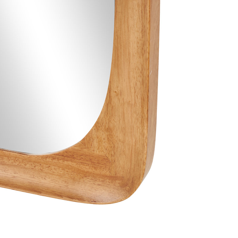 Miroir mural en bois, Brun