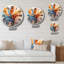 Horloge murale Fractal Boho-93380495