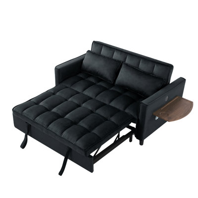 55.31'' Upholstered Sleeper Sofa