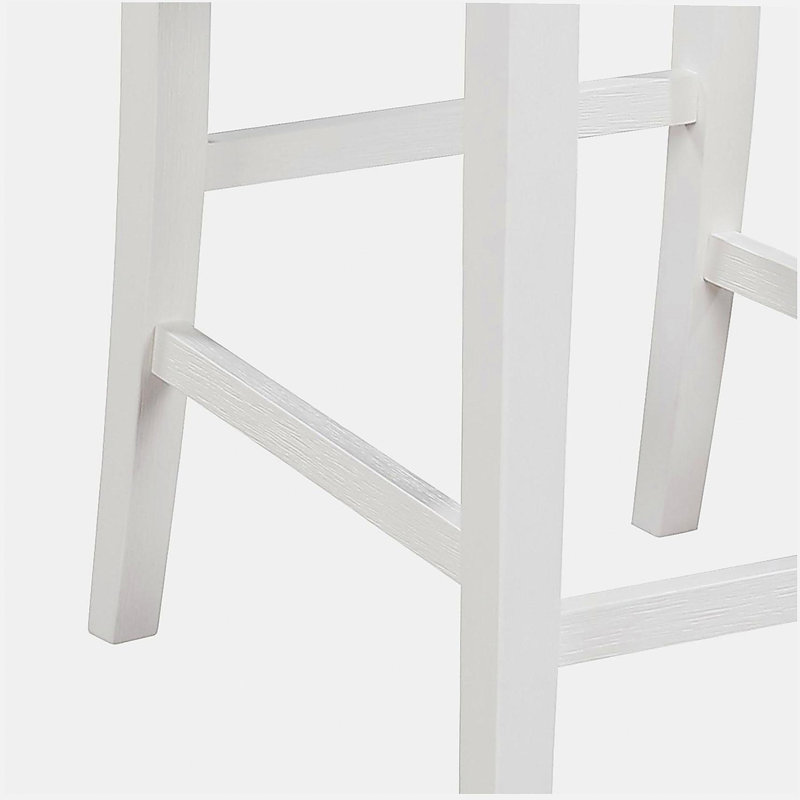 Ensemble de 2 chaises 20 po Graham, Gris clair, Blanc