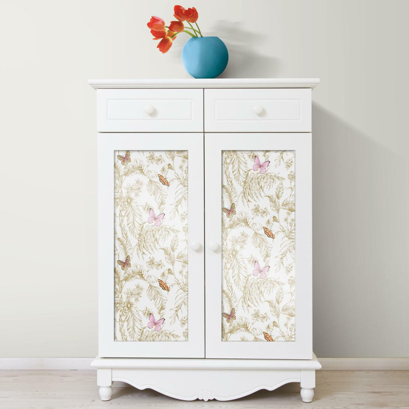 Rouleau de papier peint adhésif L 16,5 pi x l 20,5 po Osuna, Beige