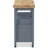 Gerolakkos ClickDecor Anson Kitchen Island Bar Cart with Storage