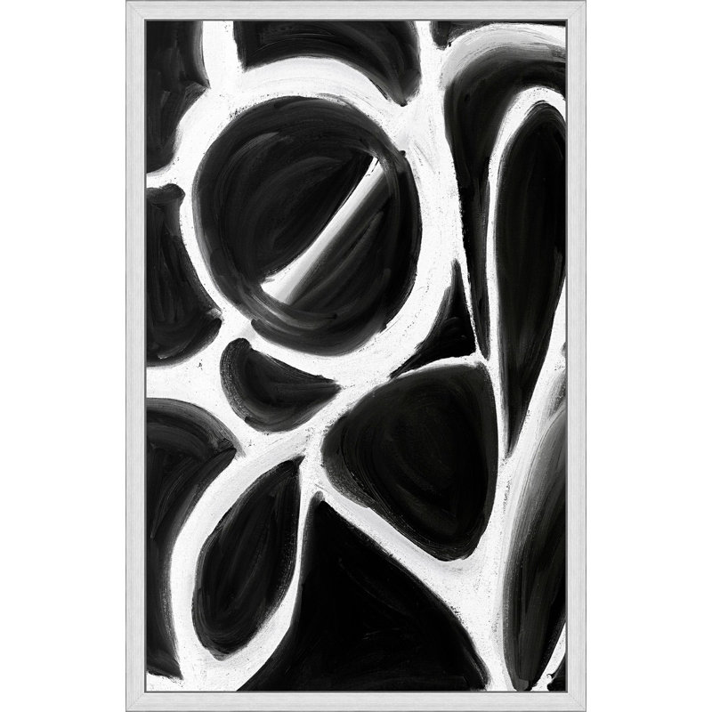 Contemporary Gallery - Delineated View 1 Painting by Lillian August