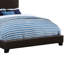 Grand lit brun en similicuir pour un cadre de chambre à coucher élégant avec rembourrage en mousse - Support optimal-480232389-480232394