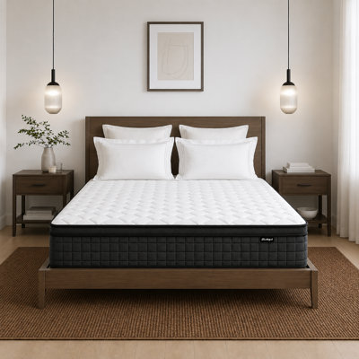 12'' Medium Firm Hybrid Mattress – Pocket Springs, Motion Isolation & CertiPUR-US