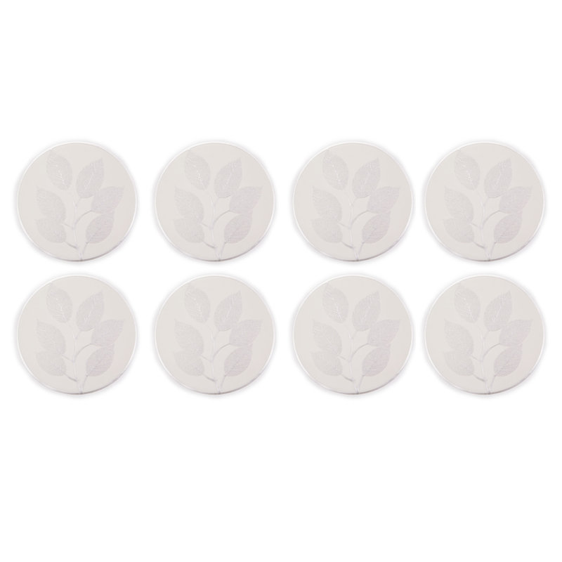 Feuille Placemat 15", Silver