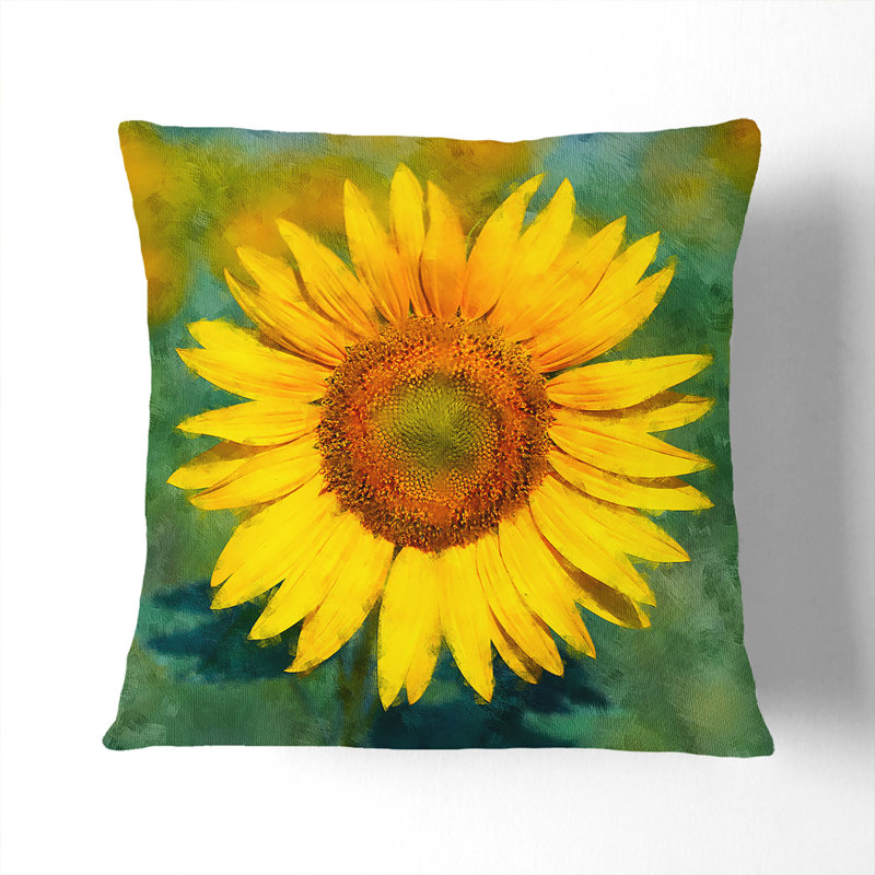 Square Throw Cushion, 40cm H x 40cm W x 15cm D