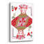  «Queen of Hearts» par Farida Zaman, art mural en verre acrylique, 24 po x 36 po-359735643