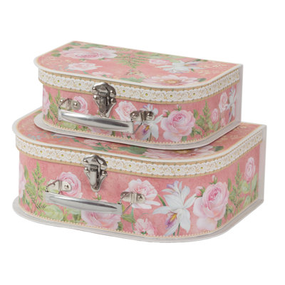 Rose Cardboard 2 Piece Box Set