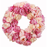 24" Polyester Wreath