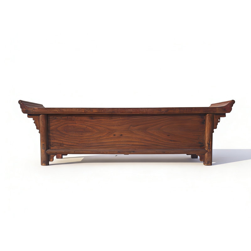 19th Century Red Altar-Style Console Table