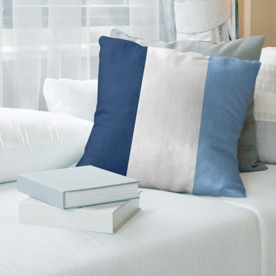Tampa Bay Baseball Linen Striped Pillow Cover