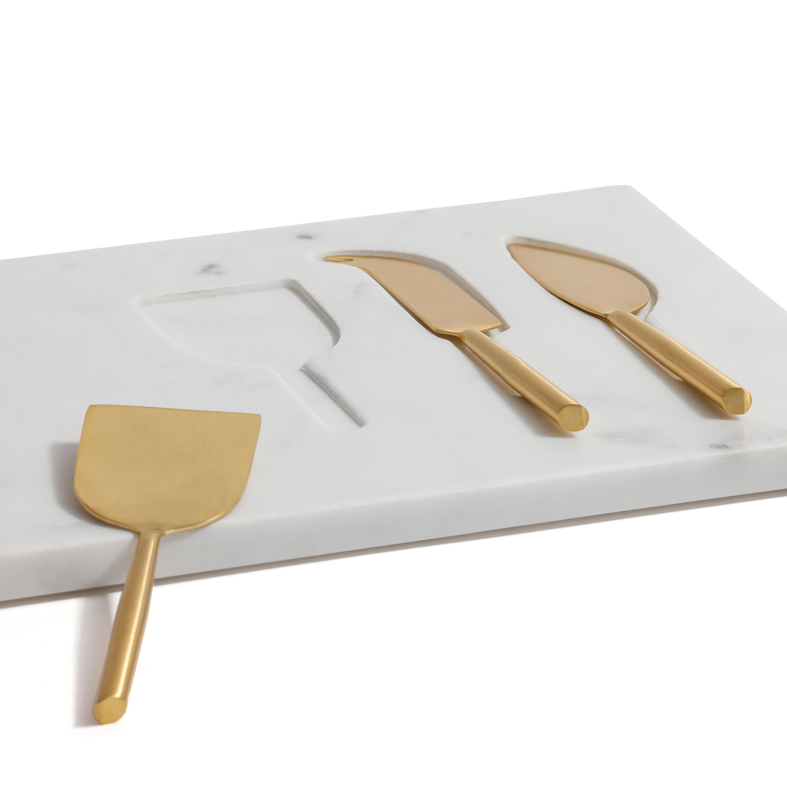 Genuine Marble Cheese Board with Tools