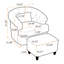 Ensemble de chaises pivotantes demi-tonneau avec repose-pieds rembourré et capitonné (ensemble de 2)-1936321186-1944500025
