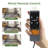 Electric Adjustable Bed Frame, Head And Foot Incline Bed Base With Low-noise Motor And Wired Remote Control-404910304