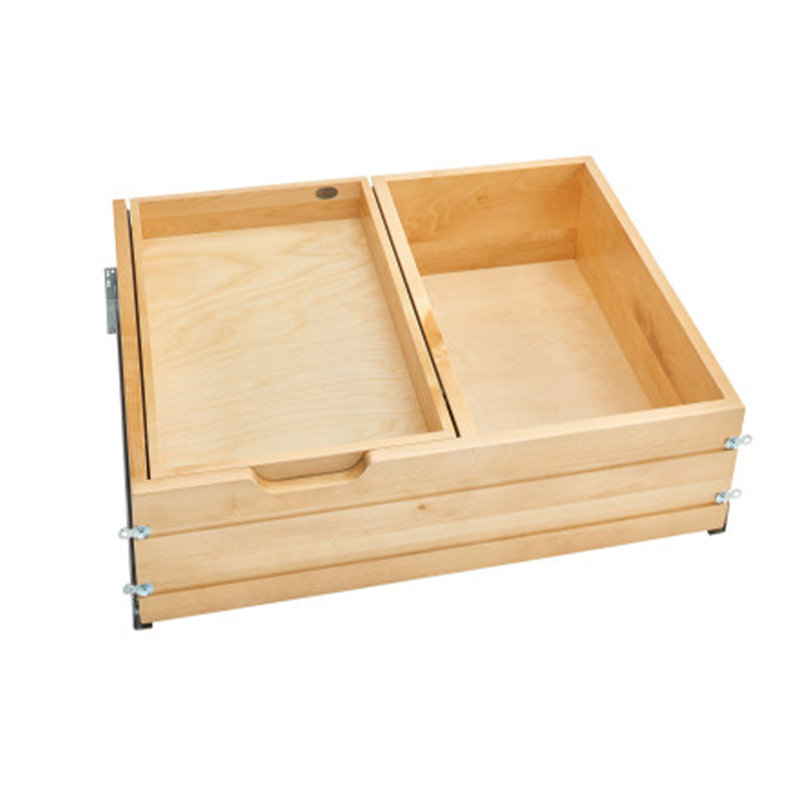 Rev-A-Shelf Tiered Cutlery Drawer Organizer with Soft-Close