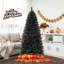 The Holiday Aisle® 6 Ft Artificial Halloween Tree With Bendable Top Section 726 Branch Tips 260 Lights