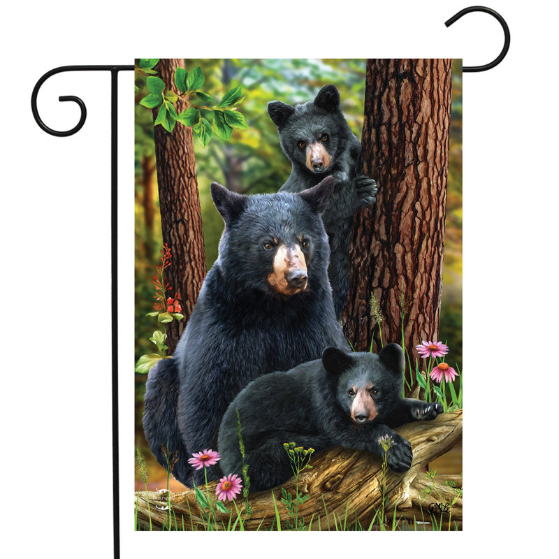 Drapeau de la famille de l'ours noir