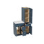 Meuble-lavabo simple autoportant 46 po avec armoire à linge haute droite, comptoir en quartz de Carrare, 3 tiroirs-2022148670