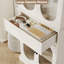 Armoire de cuisine 69,1 po de hauteur, armoire de rangement haute avec portes et tablettes réglables H 69,1 po